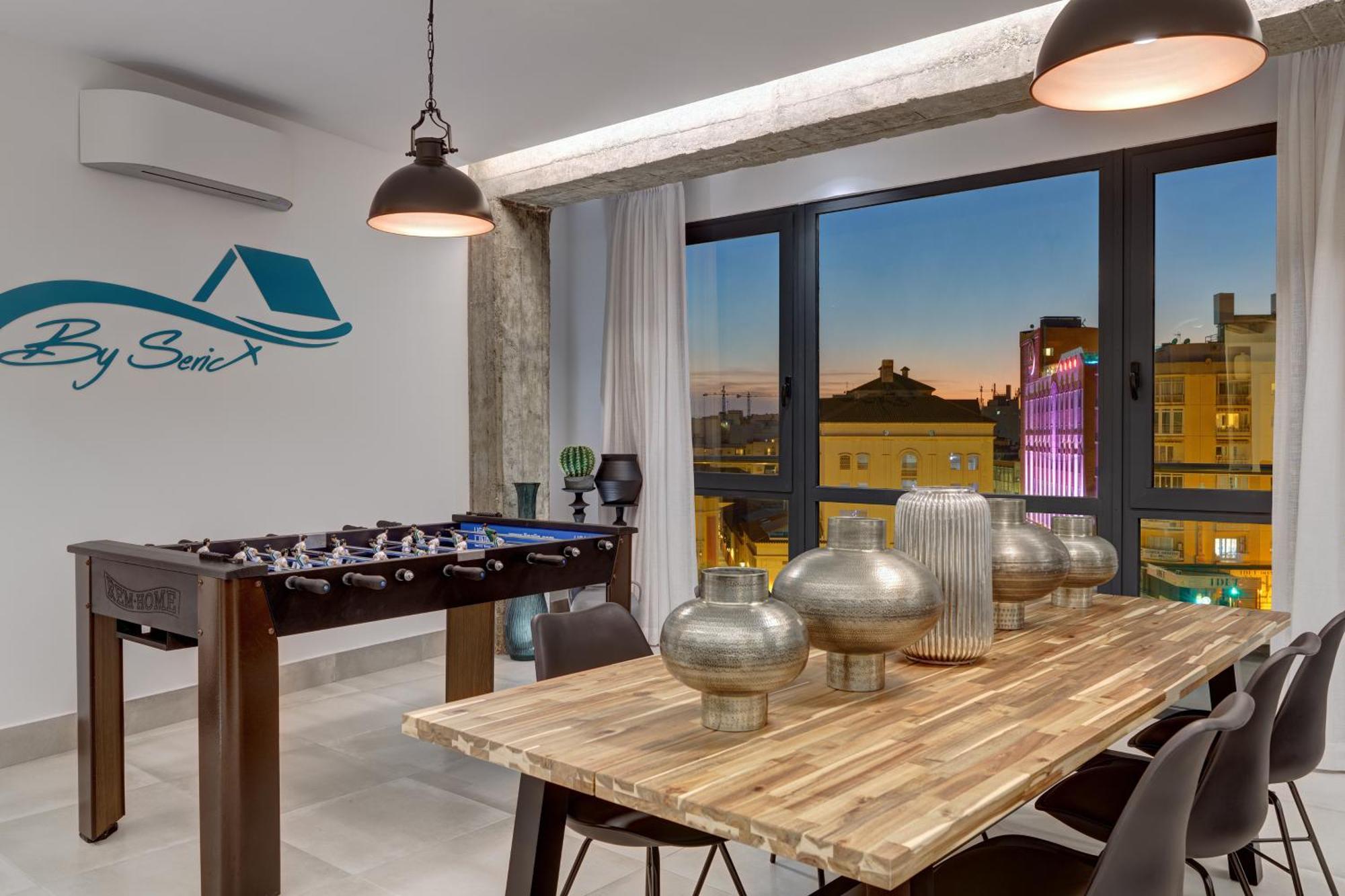 Apartment Tribuna Center By Seric,15' Walking To The Beach มาลากา ภายนอก รูปภาพ