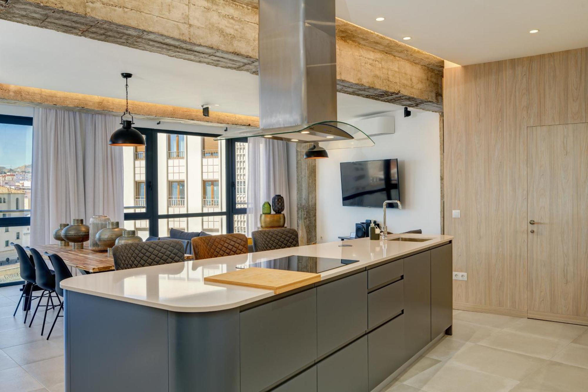 Apartment Tribuna Center By Seric,15' Walking To The Beach มาลากา ภายนอก รูปภาพ